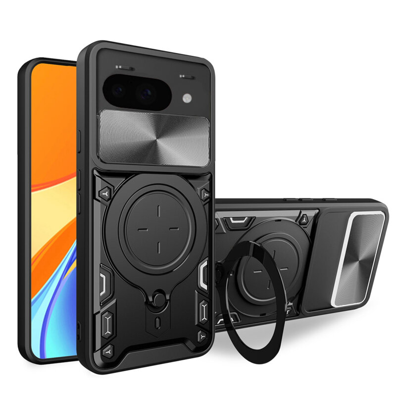 Husa Google Pixel 9a Techsuit CamGuard Pro, negru