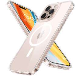 Husa iPhone 16 Pro Max Torras Diamond MagSafe Series, transparenta