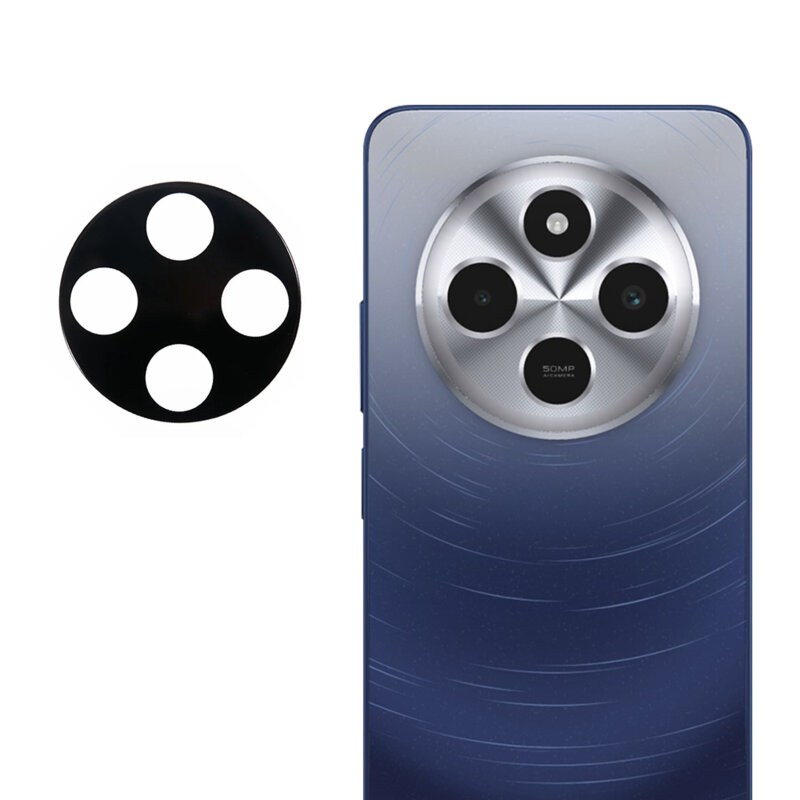 Folie camera Xiaomi Redmi 14C Techsuit Full Glass, negru