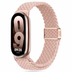 Curea Xiaomi Mi Band 8 NFC Techsuit, roz pudra, W032