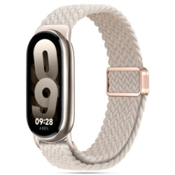 Curea Xiaomi Mi Band 8 NFC Techsuit, alb, W032