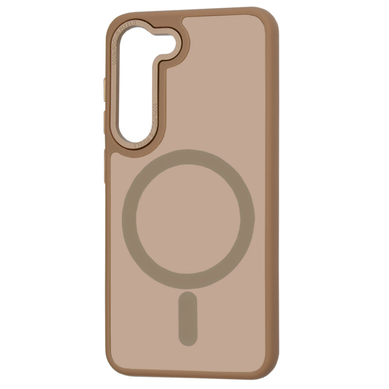 Husa Samsung Galaxy S23 Techsuit HaloFrost MagSafe Series, maro