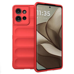 Husa Motorola Edge 50 Techsuit Magic Shield, rosu