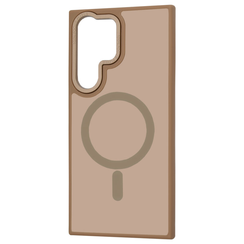 Husa Samsung Galaxy S24 Ultra Techsuit HaloFrost MagSafe Series, maro