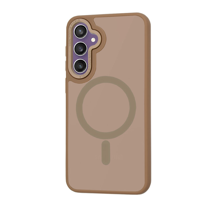 Husa Samsung Galaxy S24 Plus Techsuit HaloFrost MagSafe Series, maro