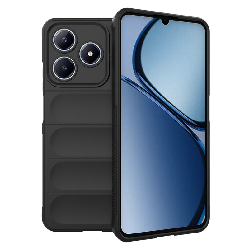 Husa Realme C63 Techsuit Magic Shield, negru