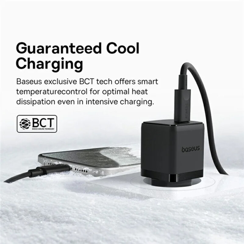 Incarcator Fast Charging Type-C + cablu Type-C Baseus Palm, P10111602113-01