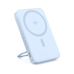 Baterie externa telefon Type-C Qi2 20W Baseus, 5000mAh, albastru
