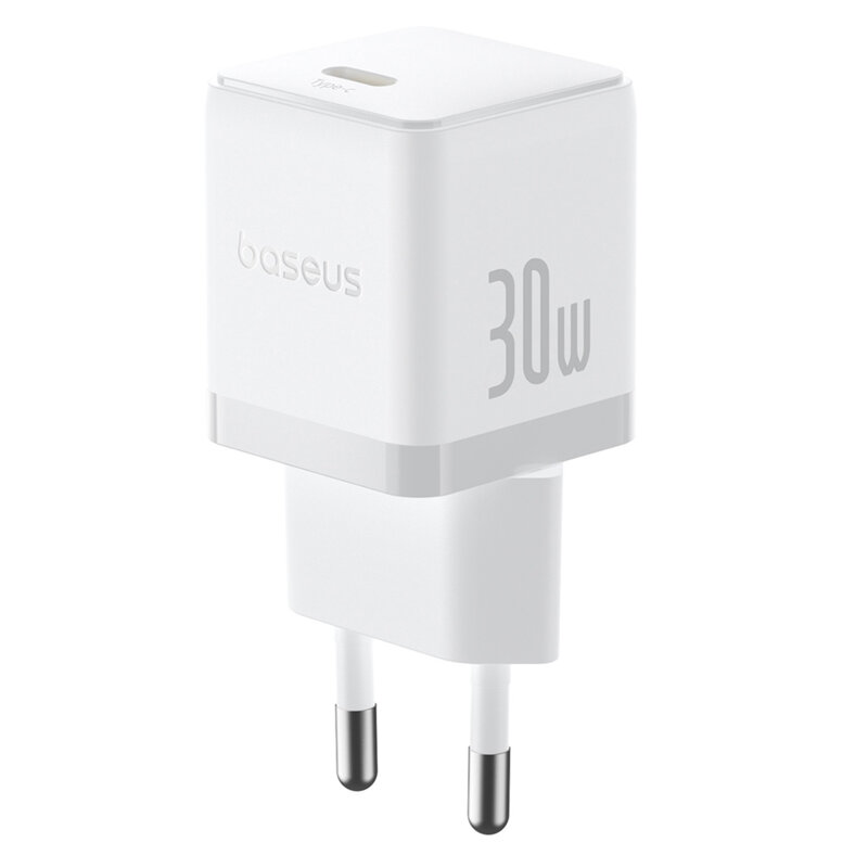 Incarcator Type-C Fast Charge Baseus Palm, alb P10111605213-00