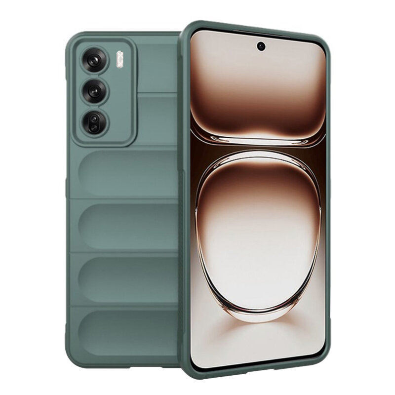 Husa Oppo Reno12 Techsuit Magic Shield, verde