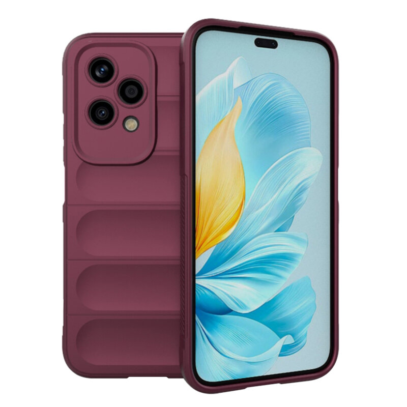 Husa Honor 200 Lite Techsuit Magic Shield, bordo