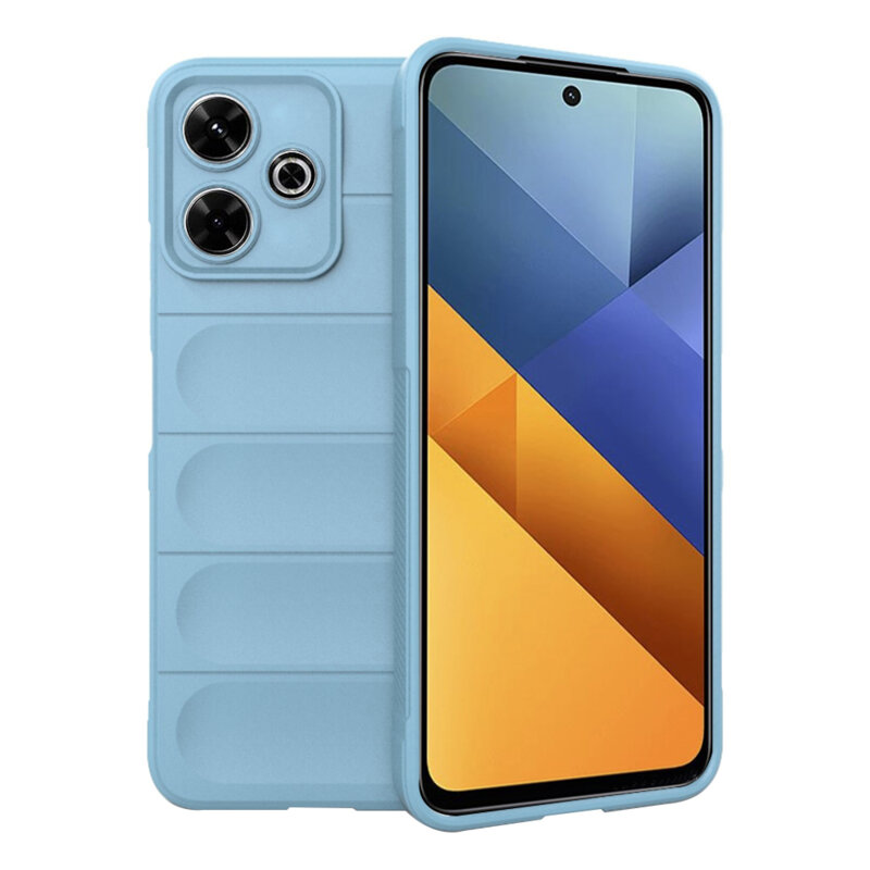 Husa Xiaomi Poco M6 4G Techsuit Magic Shield, bleu