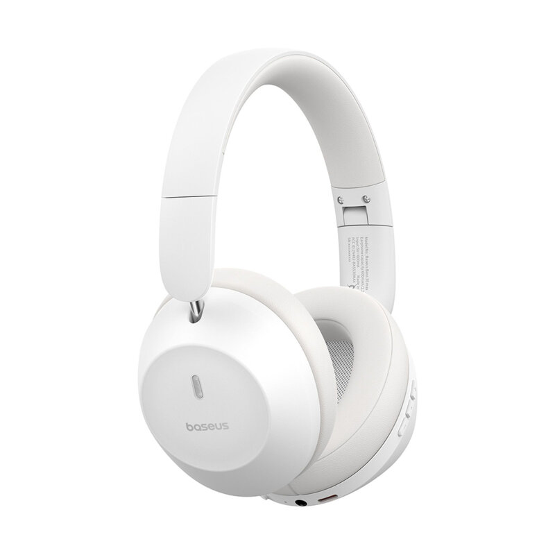 Casti Bluetooth Type-C Pliabile, Baseus, A00070700211-00, alb