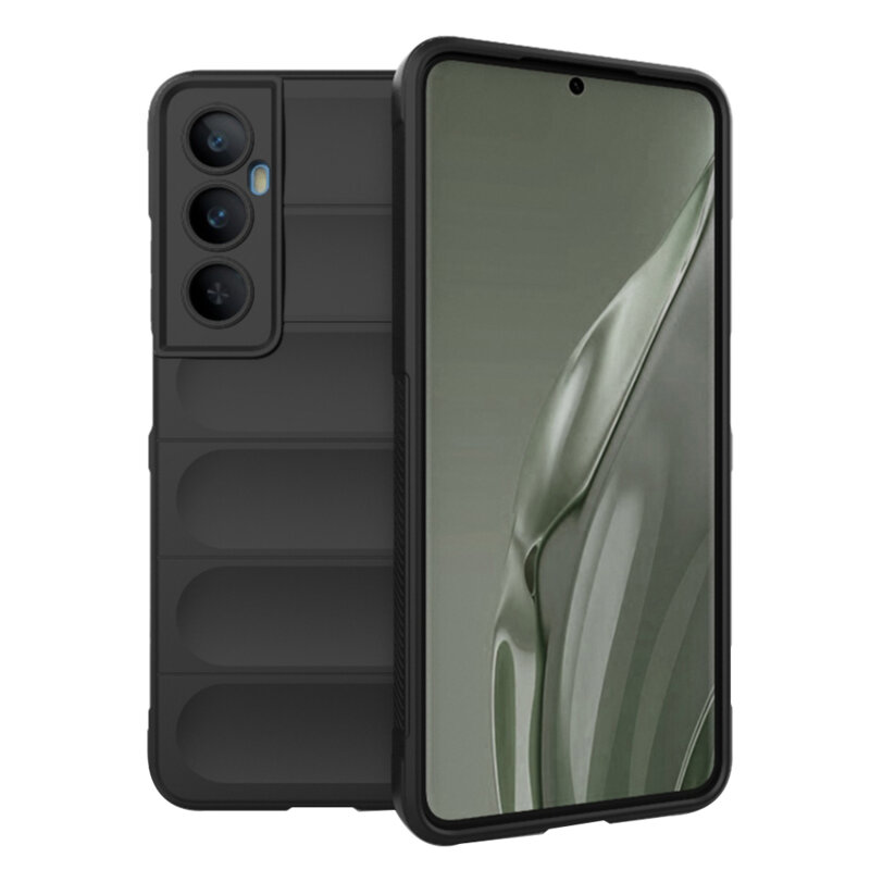 Husa Realme C65 Techsuit Magic Shield, negru