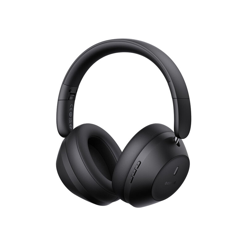 Casti Bluetooth Type-C Pliabile, Baseus, A00070700121-00, negru