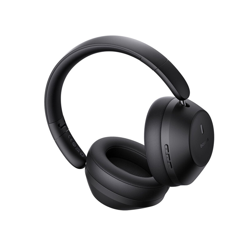Casti Bluetooth Type-C Pliabile, Baseus, A00070700121-00, negru