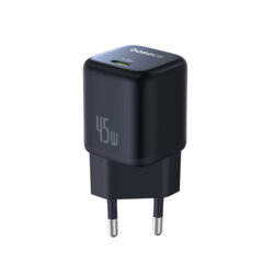 Incarcator GaN Fast Charge Baseus PicoGo, negru, P10176800123-00