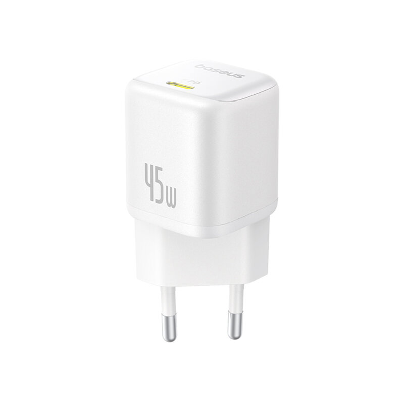 Incarcator GaN Fast Charge Baseus PicoGo, alb, P10176800213-00