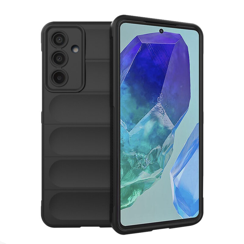 Husa Samsung Galaxy M55 Techsuit Magic Shield, negru