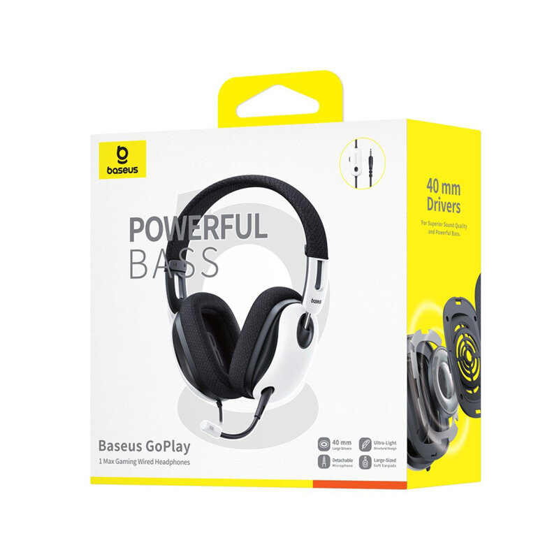 Casti gaming cu microfon Baseus GoPlay 1 Max, A00181002213-00