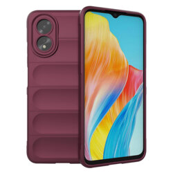 Husa Oppo A18 Techsuit Magic Shield, bordo