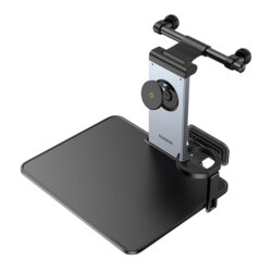 Suport telefon tetiera cu masa pliabila, Baseus, C40272901121-00