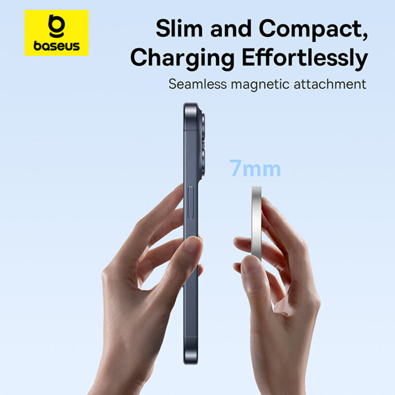 Incarcator wireless Baseus Simple Mini4 Air, gri, P10278200S11-00