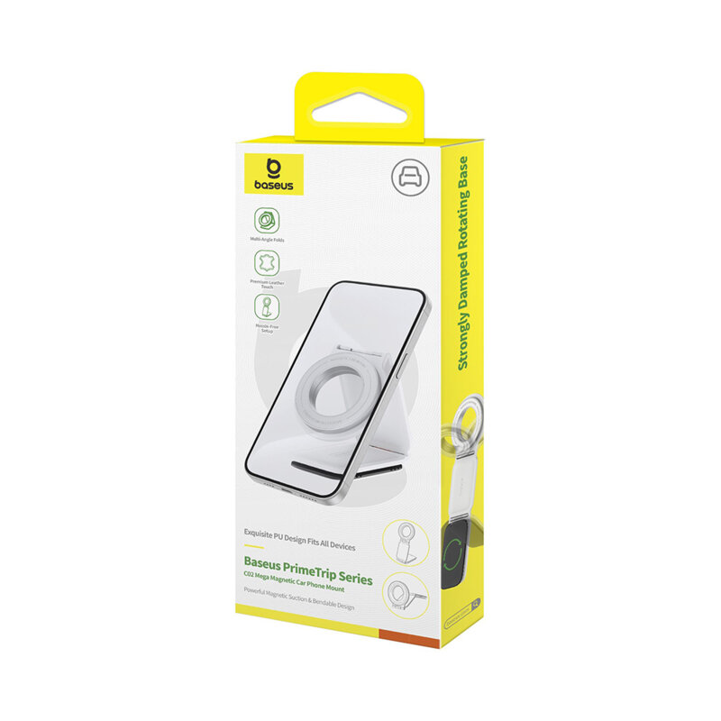 Suport auto telefon cu magnet 25N, 360° Baseus, C40169002213-00