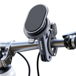 Suport bicicleta magnetic cu stand telefon Baseus, C40569001121-00
