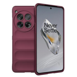Husa OnePlus 12 Techsuit Magic Shield, bordo