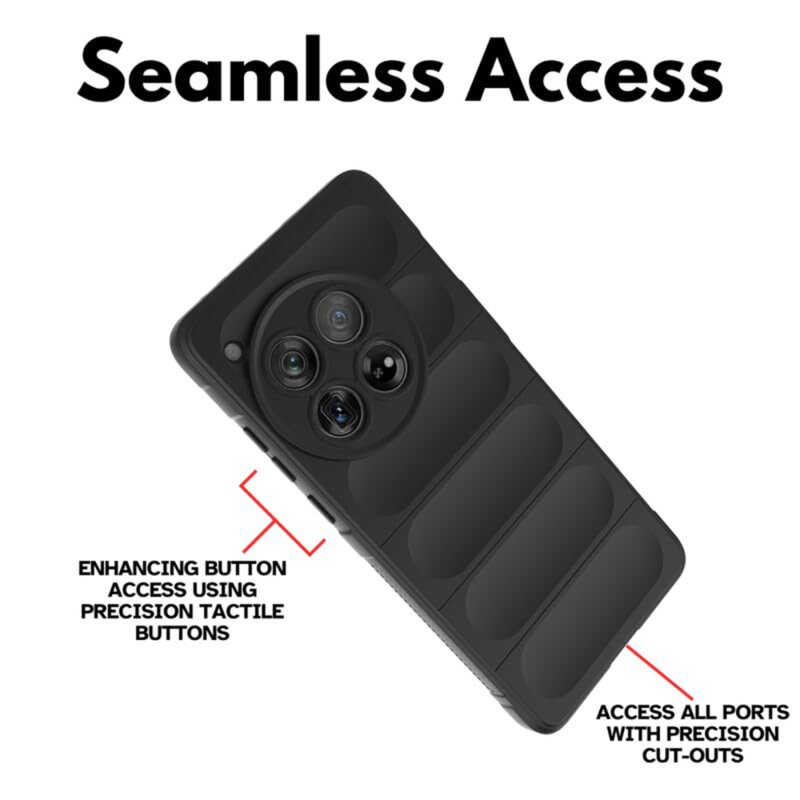 Husa OnePlus 12 Techsuit Magic Shield, bordo