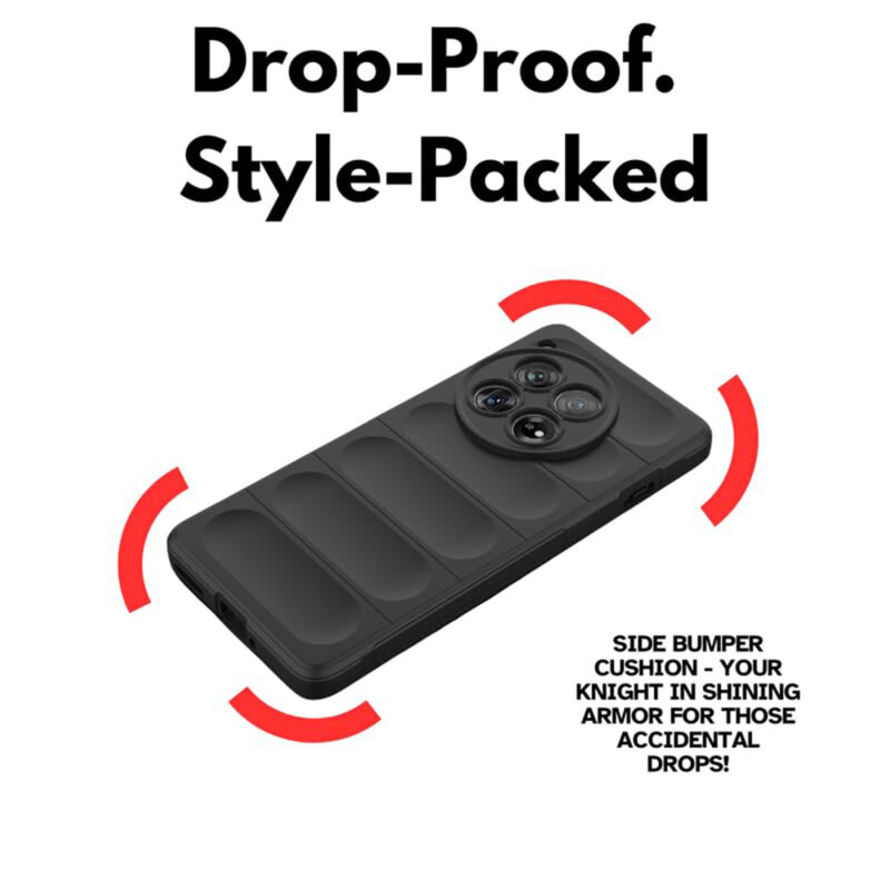 Husa OnePlus 12 Techsuit Magic Shield, negru