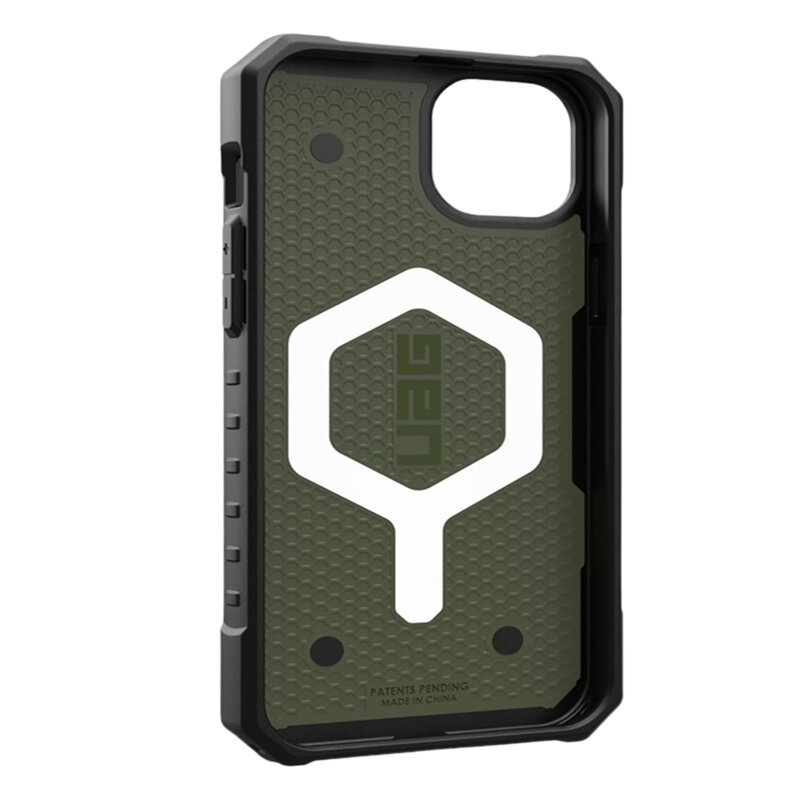 Husa iPhone 15 Plus UAG Pathfinder MagSafe, Olive Drab