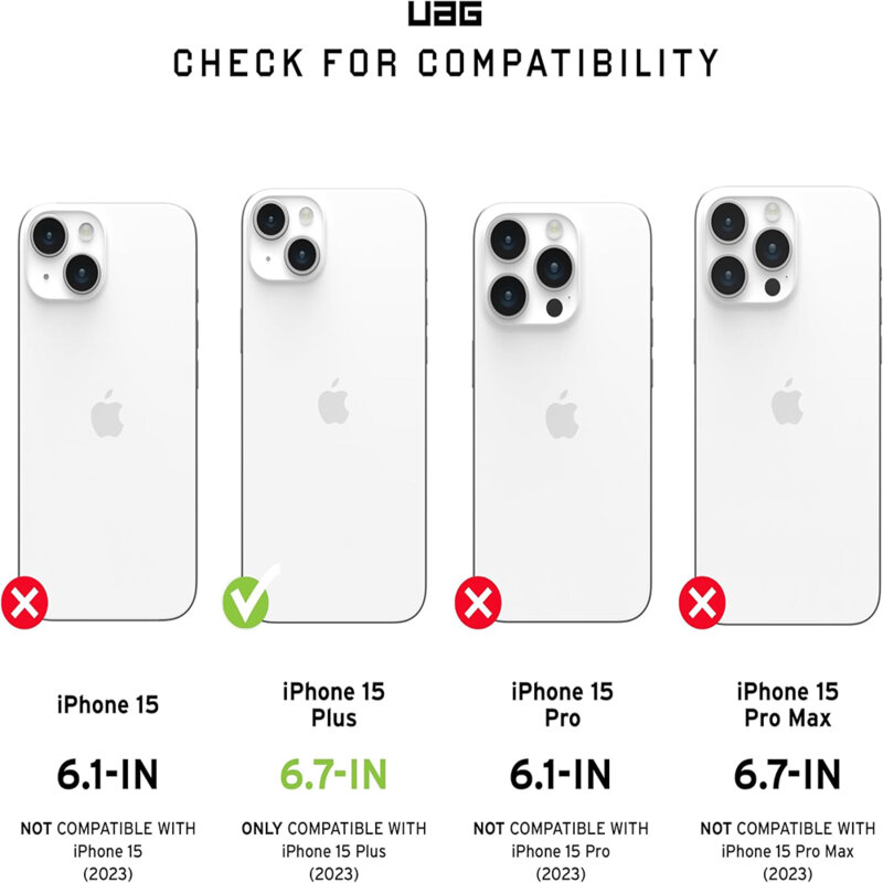 Husa iPhone 15 Plus UAG Pathfinder MagSafe, Olive Drab