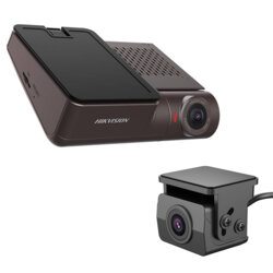 Camera filmat Auto 4K Hikvision G2Pro 2160p + 1080p, negru