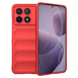 Husa Xiaomi Poco X6 Pro Techsuit Magic Shield, rosu