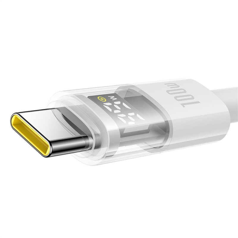 Cablu date USB-C Fast Charging, alb Baseus, P10382701211-00