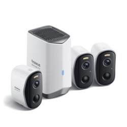 Camera supraveghere exterior kit 2K Baseus, S0TW012131, 7.800mAh