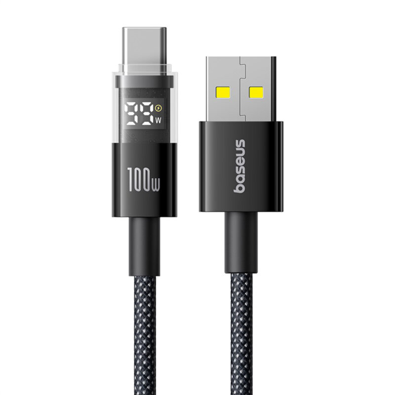 Cablu date USB-C Fast Charging, negru Baseus, P10382701111-00