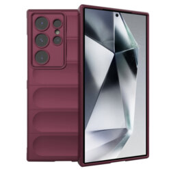 Husa Samsung Galaxy S24 Ultra Techsuit Magic Shield, bordo