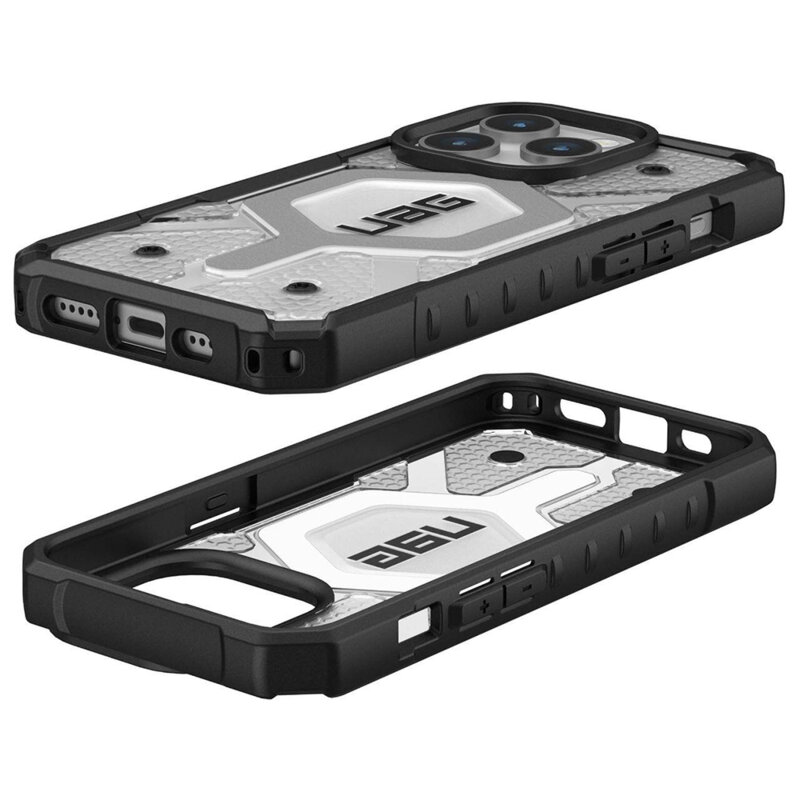 Husa iPhone 15 Pro UAG Pathfinder Magsafe, Ice