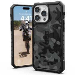Husa iPhone 15 Pro UAG Pathfinder SE MagSafe, Midnight Camo