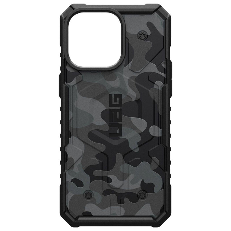 Husa iPhone 15 Pro UAG Pathfinder SE MagSafe, Midnight Camo