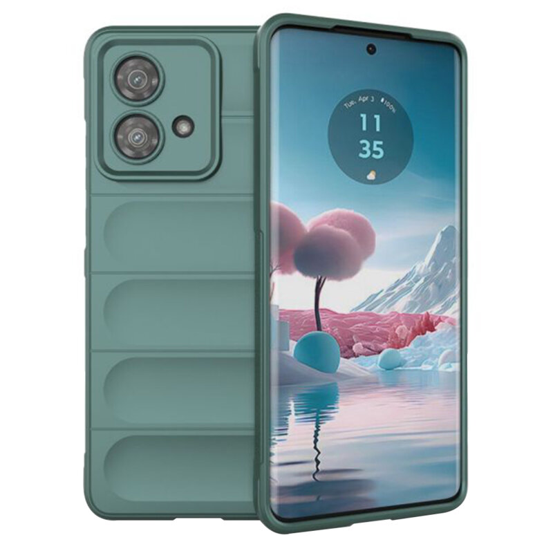 Husa Motorola Edge 40 Neo Techsuit Magic Shield, verde