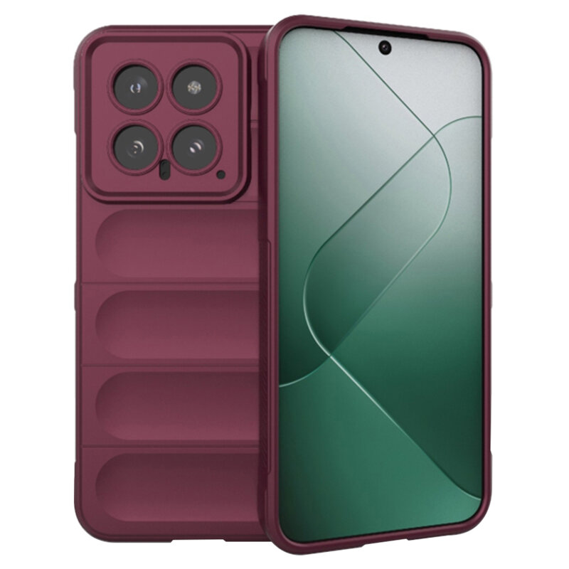 Husa Xiaomi 14 Techsuit Magic Shield, bordo