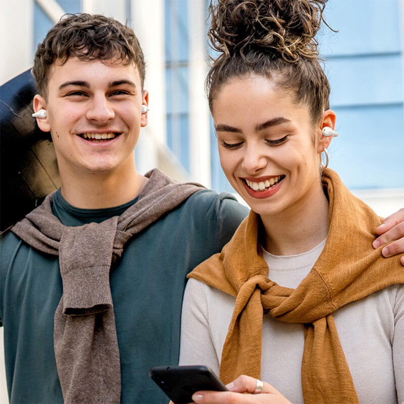 Casti sport True Wireless, ENC Baseus, alb, A00079500223-00