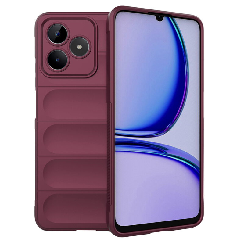 Husa Realme C53 Techsuit Magic Shield, bordo