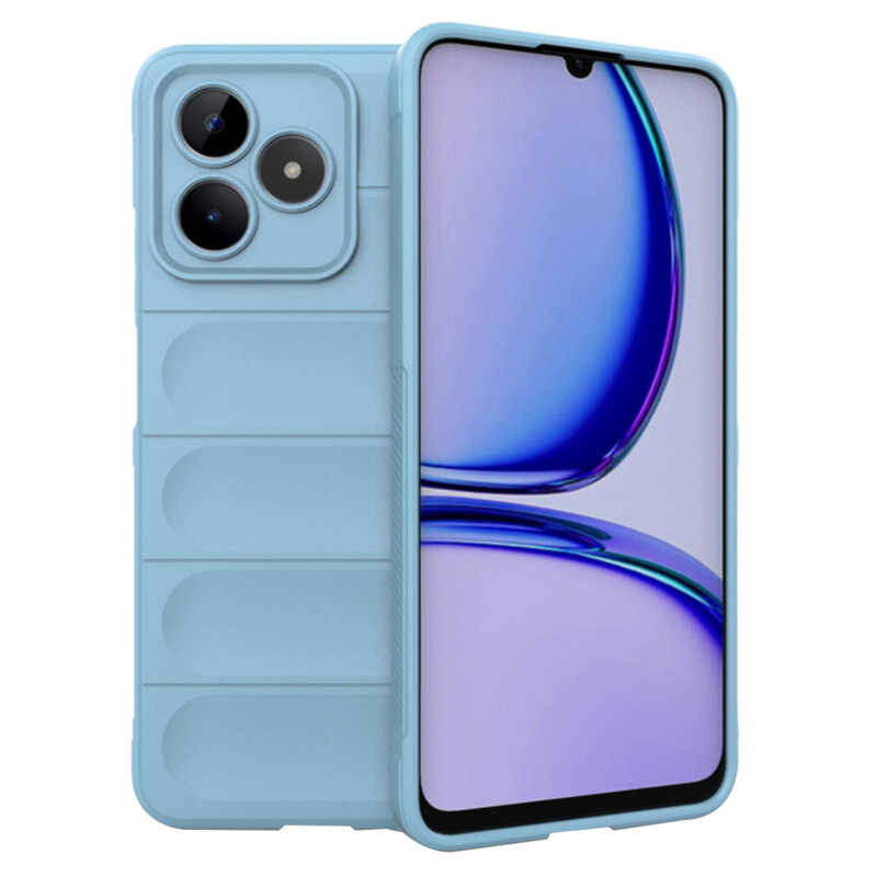 Husa Realme C53 Techsuit Magic Shield, bleu