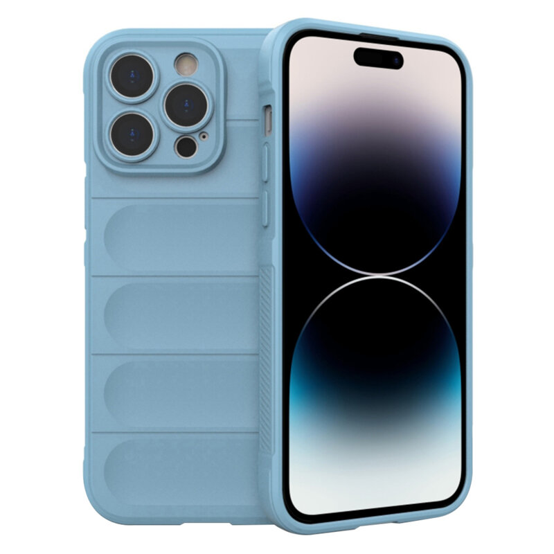 Husa iPhone 14 Pro Techsuit Magic Shield, bleu