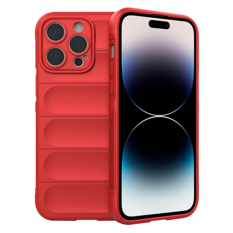 Husa iPhone 14 Pro Techsuit Magic Shield, rosu